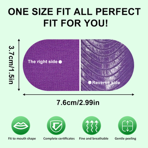 Bandes de sommeil personnalisées pour une meilleure nuit de sommeil, une réduction du ronflement et une meilleure respiration nasale - Product Image 4