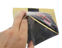 Sachet plat personnalisé thermoscellable en PET/PA/Al, emballage plastique anti-humidité pour café et thé