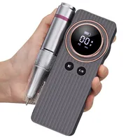 Professionnel 50W USB Rechargeable 35000 tr/min sans fil électrique lime à ongles perceuse à ongles Machine pour acrylique Gel manucure pédicure ensemble
