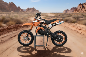 Mini Moto da Cross 49cc per Principianti, Piccola Moto da Fuoristrada per Bambini 3-12 Anni - Product Image 2