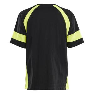 BLAKLADER - 3523103099334XL T-shirt avec Hi-Vis Noir/Jaune Hi-vis-EAN 7330509916773 HI-VIS WORKWEAR - Product Image 2