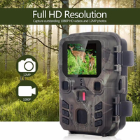 Mini caméra de sécurité extérieure WiFi301 24MP 1296P pour la chasse, vision nocturne infrarouge, détection de mouvement, capteur de suivi