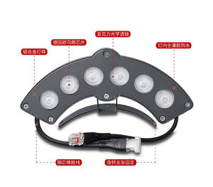 Luz LED corrugada para edificios antiguos, 3W/6W/9W, impermeable para exteriores, para tejas, aleros, pabellones, doble cara, para techos de templos - Product Image 2