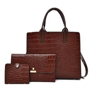 Borse di moda per donne di lusso da donna set 3 in 1 borsa a tracolla - Product Image 1