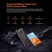 Smartphone robuste Blackview BV4900 NFC, batterie 5580 mAh, 3 Go + 32 Go, écran 5,7 pouces, Android 10, 4G, NFC, OTG, double SIM, téléphone portable mondial