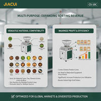 Machine de tri chromatique pour grains de café, riz, millet, plastique, sel, quinoa, myrtilles, noix, thé avec une précision de 99,99 % et une capacité de 6 à 10 tonnes