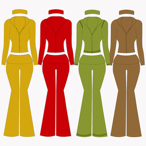 <span class=keywords><strong>T</strong></span>ùy Chỉnh Rhinestone Biểu <span class=keywords><strong>T</strong></span>ượng Crop Top Zip up Áo Và Gấp Trê<span class=keywords><strong>n</strong></span> Bùng Quầ<span class=keywords><strong>n</strong></span> Cao Cô Gái Quầ<span class=keywords><strong>n</strong></span> Áo Tracksuit Phù Hợp Với Loungewear Bộ - Product Image 2