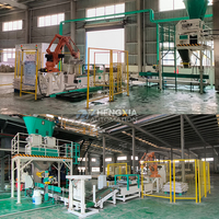 Robot industriel pour sacs de boissons de 25 kg et 50 kg, pour cartons, sacs d'aliments pour animaux, ligne de palettisation et d'empilage FANUC, palettiseur robotisé