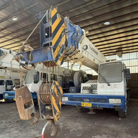 Grue mobile de construction télescopique d'occasion TADANO 80 tonnes TG 800E avec moteur japonais en stock