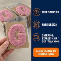 Patch en chenille 3D gonflé à lettres scintillantes, alphabet cœur, thermocollant pour casquette, sac à dos, chapeau, style urbain personnalisé