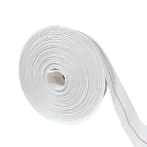 Environmentally Friendly Polyester High Pressure Irrigation White PE Braided Flat Tube