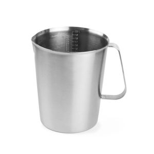 Carafe graduée en acier inoxydable HENDI 2L pour cuisine professionnelle, fabrication en acier, diamètre 140mm x hauteur 170mm - Product Image 1