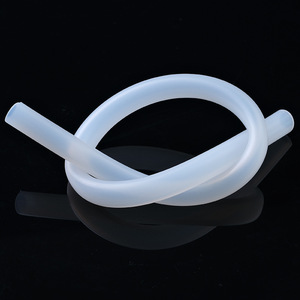 <b>Silicone</b> <b>Tube</b> 10 Mm Outer Diameter White Translucent Industrial Grade Flexible Rubber Hose For Widely Usage - Product Image 2