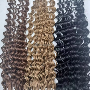 Extensiones de Cabello con Plumas, Extensiones de Cabello Onduladas, Trenzado de Dos Hebras Conectadas, Plumas Gemelas, Extensiones de Cabello con Línea de Plumas para Cabello Afro - Product Image 4