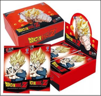 Cartes à collectionner Dragon Ball Z : Boîte de boosters de cartes de combat de Goku – Jeu de cartes à collectionner pour enfants, cadeau, jouet, ensemble de personnages à collectionner