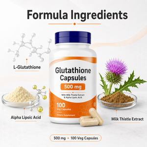 Complément alimentaire de haute qualité, biologique, végétalien, L-glutathion liposomal, antioxydant, beauté, soutien immunitaire, en capsules pour adultes et nouveau-nés - Product Image 5