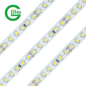 Glite-tira de luces led para decoración de hotel, 3528, blanco frío, blanco cálido, 120led/M, 8mm, DC12V/24V, IP20