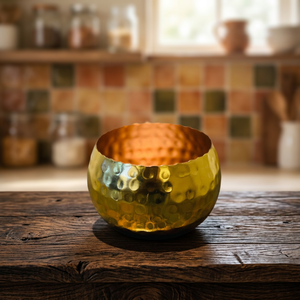 Portavelas de luz de té martillado de diseño único para decoración del hogar Navidad vidrio hecho a mano Metal para Diwali boda india retorno - Product Image 6