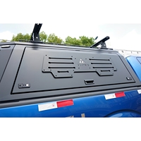 Capot de benne de camion en aluminium anti-UV avec rails de toit, hard-top verrouillable pour Toyota Tacoma Offroad