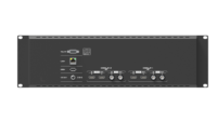 LILLIPUT 2x7 pouces 3RU Rack Mount Monitor avec HDMI 2.0 et 3G-SDI Télécommande pour Fly Way Kits Broadcast Truck