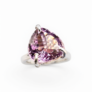 Anillo de Ametrina en Plata 925: Radiante Ametrina, Regalo para el Día de la Madre, Joyería de Cristal, Anillo de Piedra Preciosa - Product Image 2