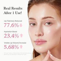 Baume à lèvres hydratant et repulpant OEM PDRN Peptide avec acide hyaluronique et beurre de karité, gloss transparent pour un soin nourrissant des lèvres