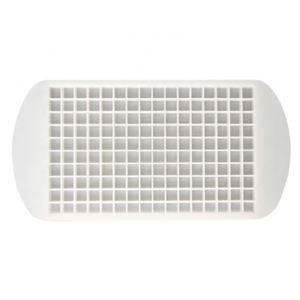 Bac à glaçons en silicone 160 grilles mini carrées de 1 cm, écologique, transparent, coloré, pour whisky, cocktails et boissons froides - Product Image 3