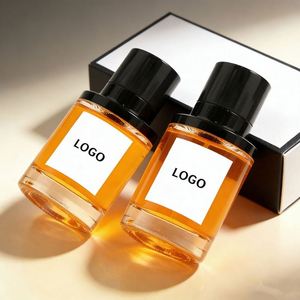 Manufacturer High Quality 50ml Cylinder Glass Perfume Split <b>Bottles</b> Thick Bottom Fine <b>Mist</b> Spray Refillable Empty Simple Fashion - Product Image 2