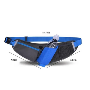 กระเป๋าคาดเอวแบบซิปกันน้ำ โพลีเอสเตอร์ ปรับแต่งได้ สำหรับโปรโมชั่น รุ่นใหม่ ใช้งานได้หลากหลาย เหมาะสำหรับออกกำลังกาย - Product Image 2