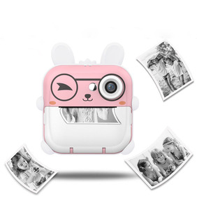 Impresora de fotos de bolsillo con impresión de etiquetas térmicas Cámara de impresión instantánea para niños Lista de regalos Nota de estudio Memo - Product Image 1