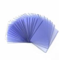 Amazones Meilleures ventes Play Protection de carte cadeau Nouvelle carte à collectionner support magnétique Transparent PVS Porte-cartes Top Loaders