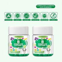 Gummies multivitaminés HDK Complexe B + Vitamine C pour enfants – OEM/ODM personnalisés pour soutenir l'immunité et l'énergie des enfants