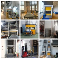 Ascenseur vertical à mouvement alternatif personnalisé, capacité de 1250 kg, hauteur de levage de 16 m avec dispositif de sécurité pour ligne de production AGV sans conducteur