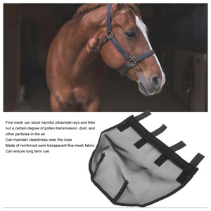 Horse Nose Mask <b>Net</b> Mesh Breathable <b>Fly</b> Protection Riding Equipment - Product Image 2