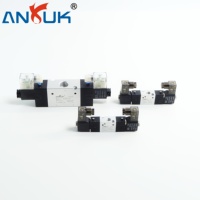 ANRUK 3M310-10 Électrovanne 5 Voies AC220V 1/2 BSP 5/2 Voies 2 Positions Pilotée pour Collecteur de Poussière