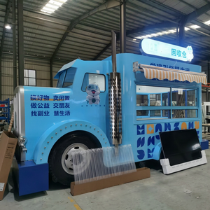 Carrito de Comida Personalizado para Café, Hot Dogs, Helados, Hamburguesas, Pizza, Pollo Frito, Comida Rápida y Snacks, Totalmente Equipado - Product Image 1