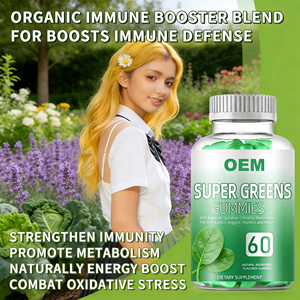 <span class=keywords><strong>Caramelle</strong></span> Gommose Vitaminiche Super Greens a Marchio Privato per Adulti - Integratore Quotidiano <span class=keywords><strong>di</strong></span> Verdure - Product Image 4