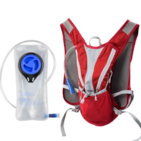 Sac de course à pied avec poches pour bouteille d'eau souple WBB003