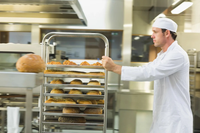 Chariot de boulangerie commercial détachable à 4 roues, en acier inoxydable 201, 15 niveaux, antirouille, pour la production de gâteaux en boulangerie