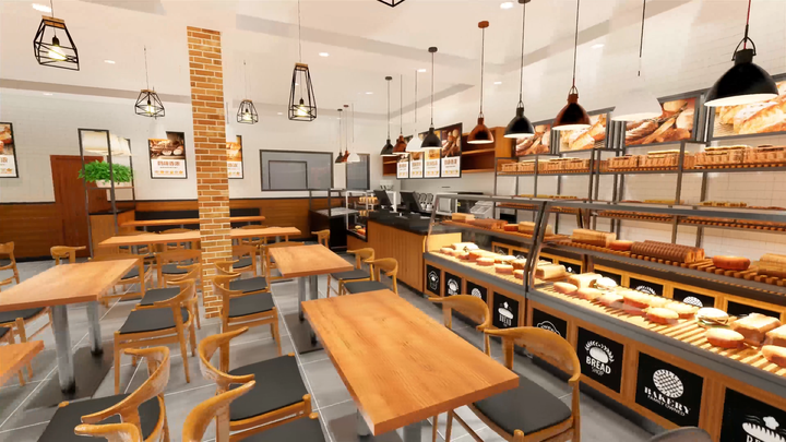 Customized Wooden Bakery Display Racks - Modern & Stylish