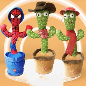 Enfants classiques éducatifs parlant danse <span class=keywords><strong>Cactus</strong></span> jouets SpiderMans électronique enfants jouets en peluche enfants <span class=keywords><strong>cactus</strong></span> jouet - Product Image 5