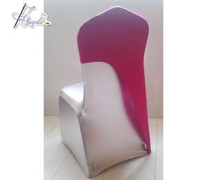 Angela Wedding Red Universal Spandex <strong>Chair</strong> Head Rest <strong>Covers</strong> <strong>Half</strong> <strong>Chair</strong> <strong>Covers</strong> for Banquet <strong>Chairs</strong> - Product Image 4