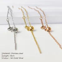Bracelet ajustable pour femme eManco, acier inoxydable plaqué or, bijoux DIY, livraison directe d'usine