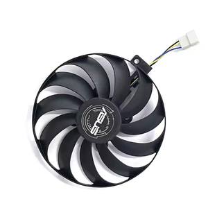 FDC10U12S9-C T129215SU 95มม. พัดลม RX5700XT 4PIN GPU สำหรับ <span class=keywords><strong>Asus</strong></span> Radeon <span class=keywords><strong>RX</strong></span> <span class=keywords><strong>5600</strong></span> 5700 <span class=keywords><strong>XT</strong></span> dual EVO OC OC - Product Image 5