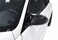 Cover Spion Samping Model MP Serat Karbon Kering Pengganti untuk BMW E92 M3