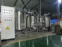 Lot complet d'équipement de brassage de bière, 40 pièces, 1500l, 15bb, 15hl, équipement de micro-brasserie, provenant de tongsen