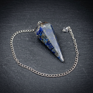 Pendules de guérison en aquamarine, pierres semi-précieuses, orgone, pendule d'orgone pour la guérison, acheter des pendules d'orgone en ligne, acheter de l'orgone - Product Image 2