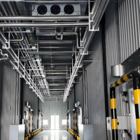 Service de logistique de la chaîne du froid tout-en-un : entrepôt frigorifique motorisé automatique à énergie solaire pour le transport réfrigéré des produits congelés