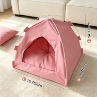 Lit de tente portable personnalisé pour chat, OEM ODM, pliable, respirant, pour chat et chien, avec coussin, pour intérieur, extérieur, voyage, quatre saisons