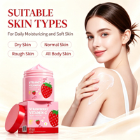 Crème éclaircissante bio à marque privée, lotion corporelle, vitamine C, acide glycolique, beurre de karité, crème éclaircissante pour femmes noires